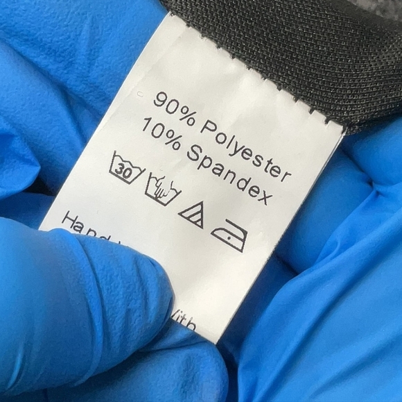 Genhoo draped sleeve sequin Black 3/4 sleeve Lg - Picture 4 of 5